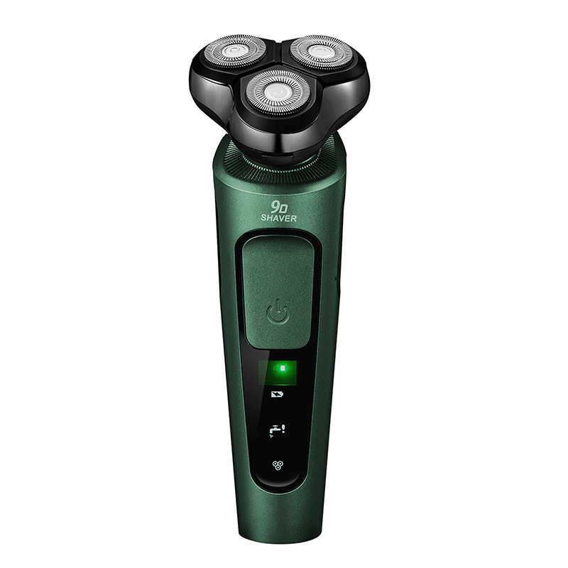 Men's 9D Electric Shaver USB Rechargeable Fully Washable Floating Three Blade Multi Functional Home Appliance Personal Care_voghion.com