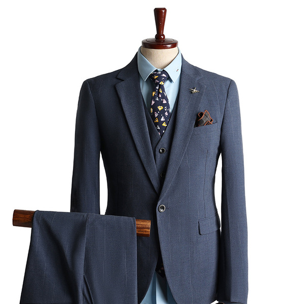 Blue men's set
