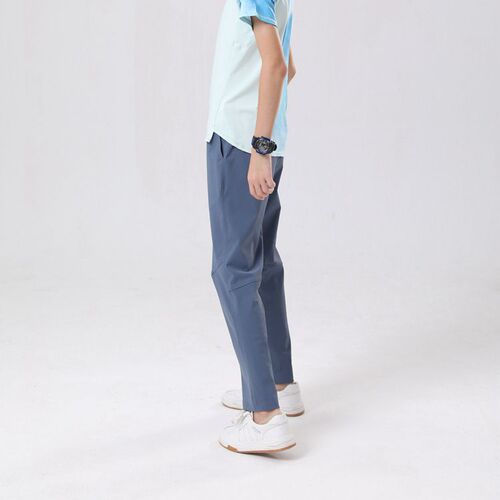 Amazon Exports Summer Boys' and Girls' Yoga Pants New Solid Color Breathable Sports Casual Pants Lightweight Fitness Pants