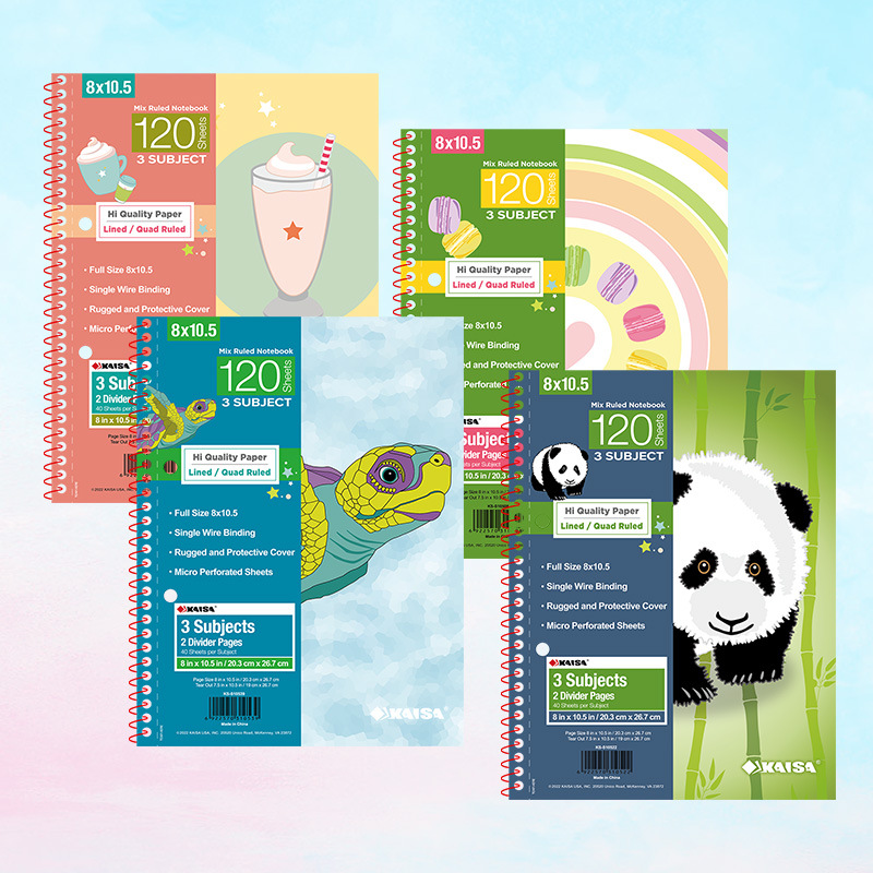 Caesar KAISA ENJOY Love Wyatt series 120 thickening paper Subject notebook The coil