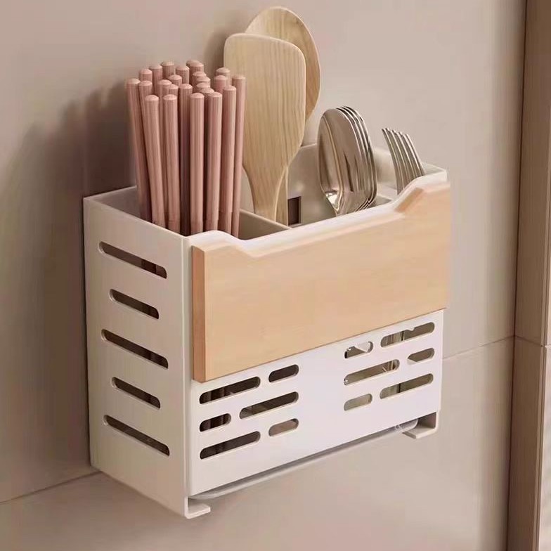 tronco viento hayaja estante palillos cesta sin perforación estante doméstico