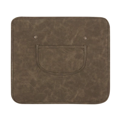 and Anti-Scratch Pad Leather Stain-Resistant — Chair back anti-kick pad