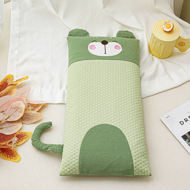 멋진 만화 녹색 장난꾸러기 곰