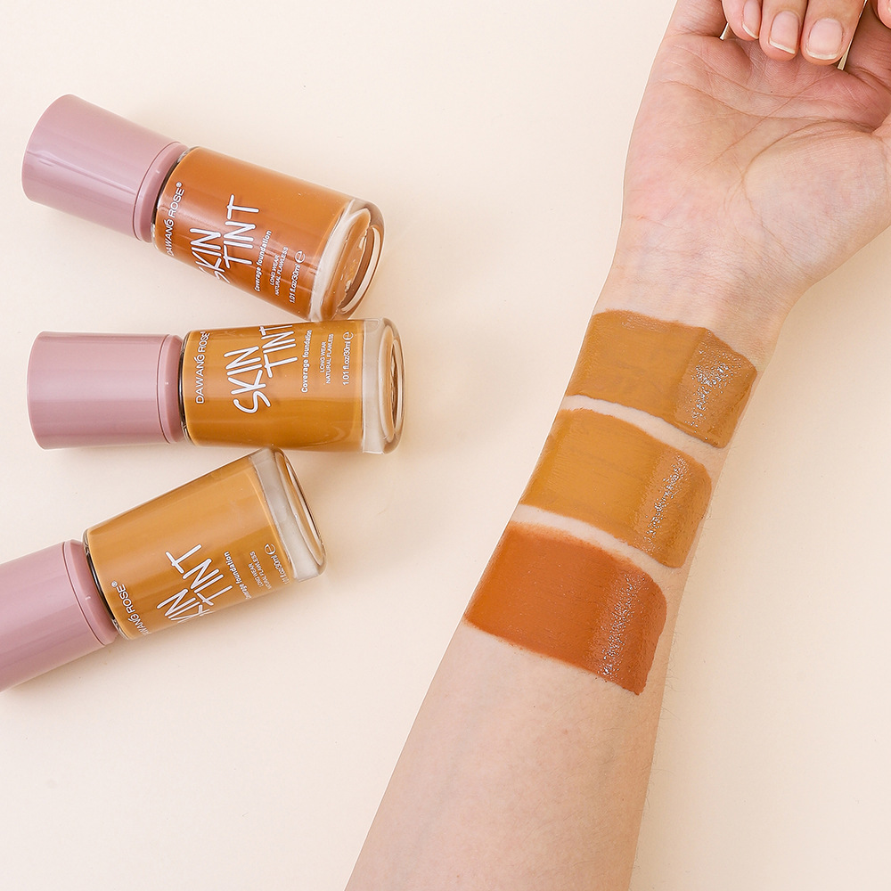 Moisturizing Matte Finish Foundation Cosmetics Conceals Imperfections Repairs Blemishes Long Lasting Non Transferable Oil Controlling_voghion.com