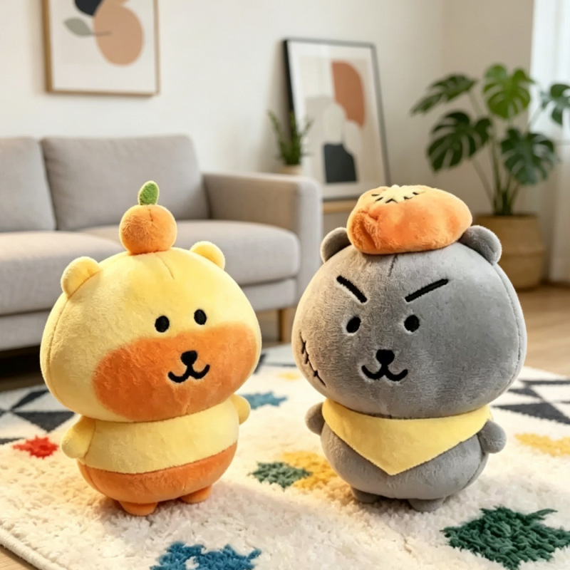 Healing Plush Toy Pendant Self-Deprecating Bear Lulu Bear Big Wolf Bear Plump Q-Elastic Rebound Cotton Plush Toy Pendant Wholesale Healing Plush Toy Pendant Self-Deprecating Bear Lulu Bear Big Wolf Bear Plump Q-Elastic Rebound Cotton Plush Toy Pendant Wholesale