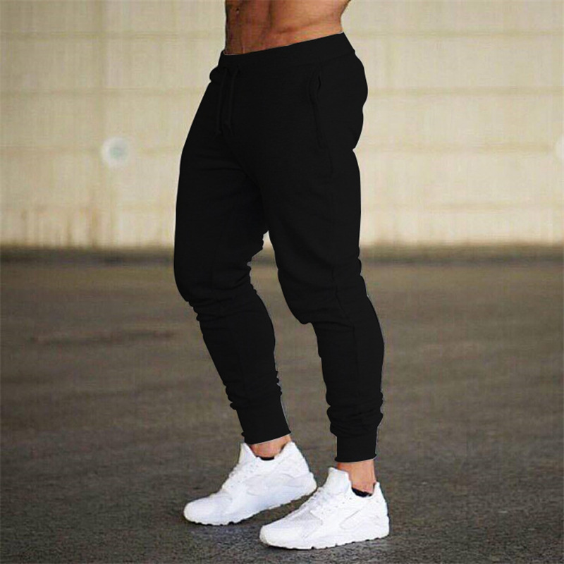 men's demi-season thin trousers for gym