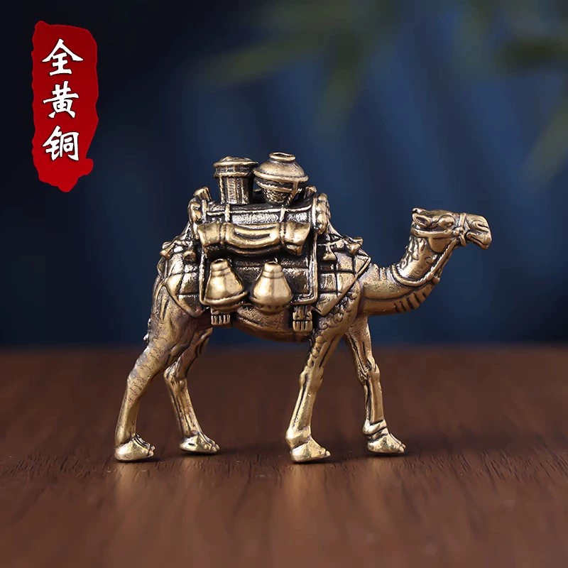 Пустынный ходок верблюд украшение путешествия ремесла сувенир домашний стол украшение пустынного верблюда латунь оптом