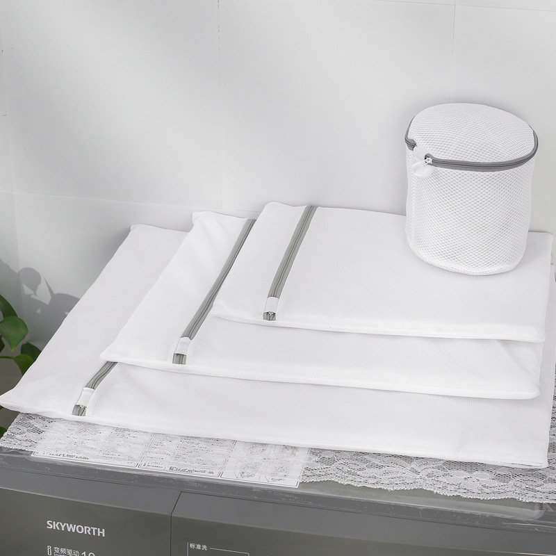 Thickened Heavy-Duty Mesh Laundry Bag for Underwear to Prevent Deformation, Printed Washing Machine Protection Bag, Household Filtering Mesh Bag