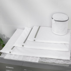 Thickened Heavy-Duty Mesh Laundry Bag for Underwear to Prevent Deformation, Printed Washing Machine Protection Bag, Household Filtering Mesh Bag