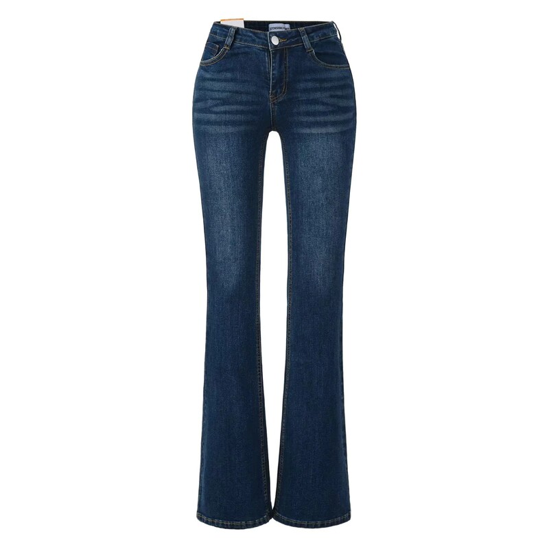 Stretchy Skinny Jeans for Women, New Autumn Style, Fake Hip-Enhancing, Slimming Straight-Leg Pants, Fashionable and Versatile, Leg-Lengthening Casual Pants