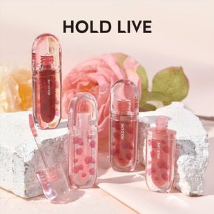 HOLD LIVE mirror light lip gloss water mirror lipstick glass lip glaze Lip Oil moisturizing doodle lip gloss