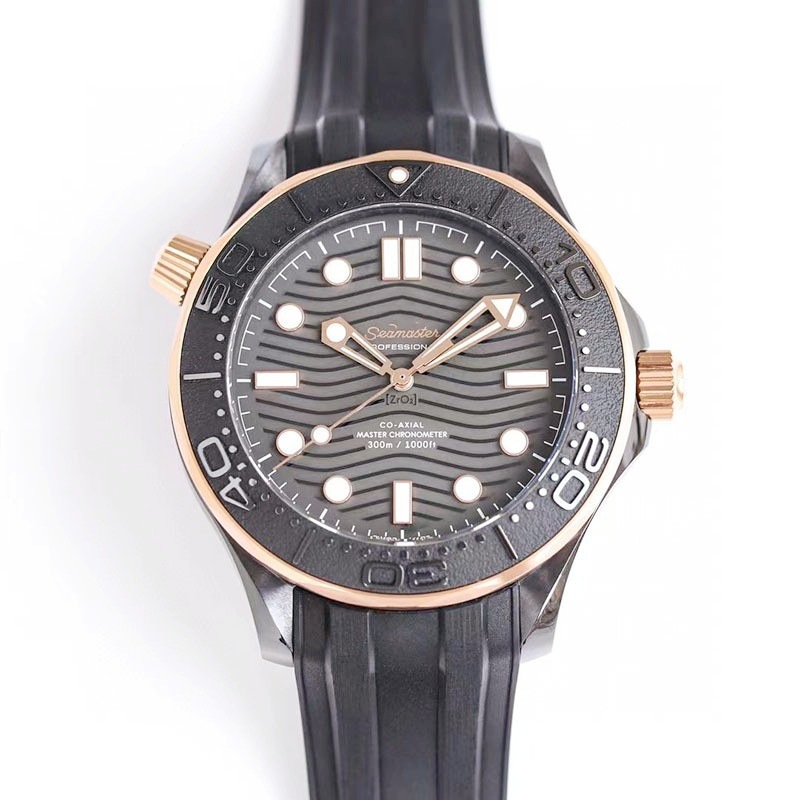 Seamaster 300 Series Watch Fully-Automatic Mechanical Mens Watch Ceramic Waterproof Classic High-Class Wristwatch Danny Road Watch