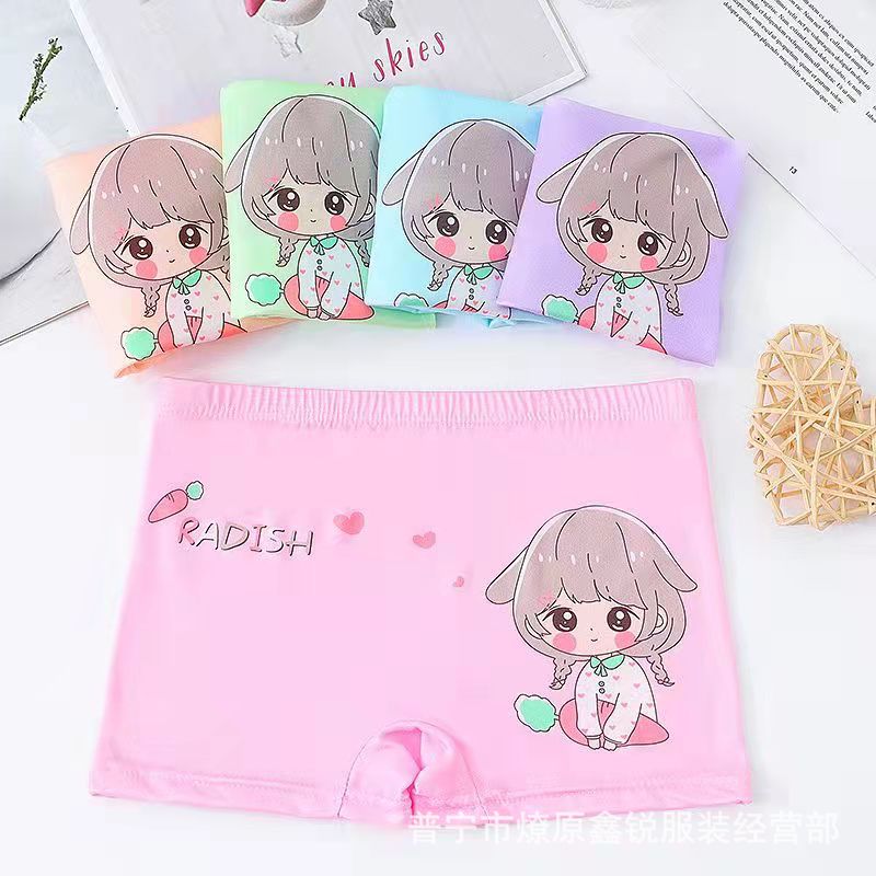 De los niños del bebé de dibujos animados lindo Boxer briefs Comercio exterior puesto al por mayor venta caliente estilo corriente