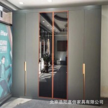 北京源头厂家全屋定制爱格板W980柜体肤感门板激光封边衣柜衣帽间