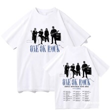 ONE OK ROCK Detox Europban Tour 2026 T恤夏质夏季超大男女同款
