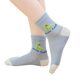Children's Socks Mid-tube Socks Spring and Summer Thin Breathable Illustration Graffiti Cartoon Socks Cute Baby Socks Boys and Girls