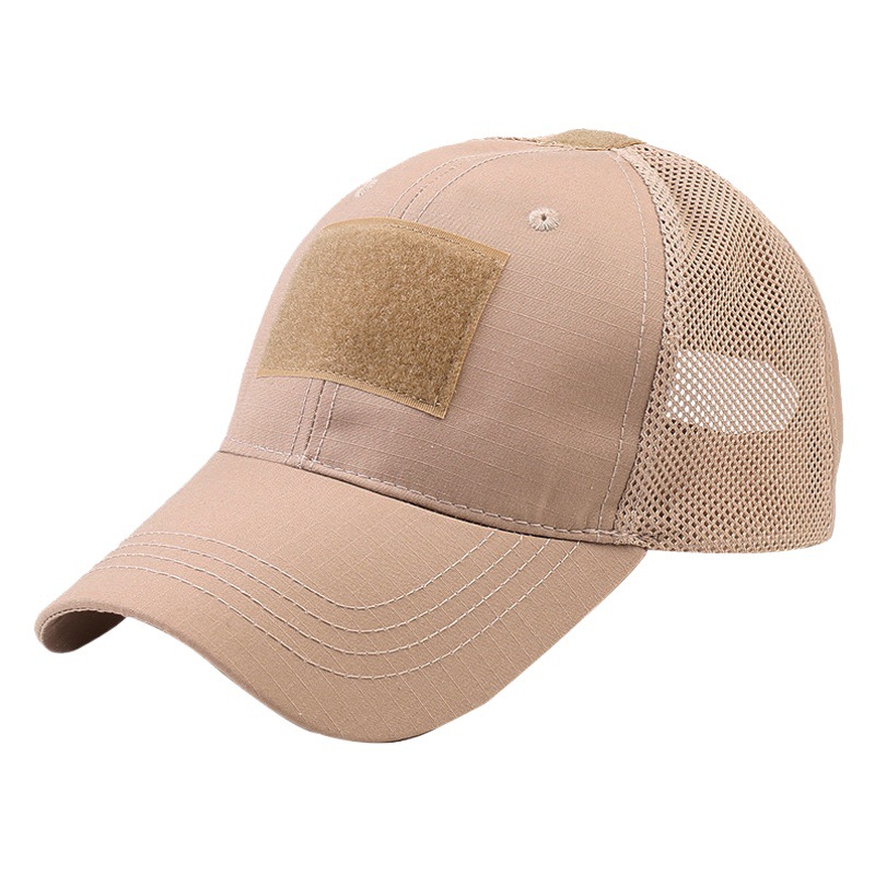 Army fans outdoor sports Velcro camouflage baseball cap outdoor tactical cap sun hat baseball net cap breathable net cap