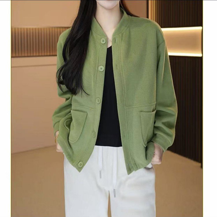 一件代发2025秋季新款时尚宽松气质显瘦百搭减龄长袖女装外套上衣|undefined