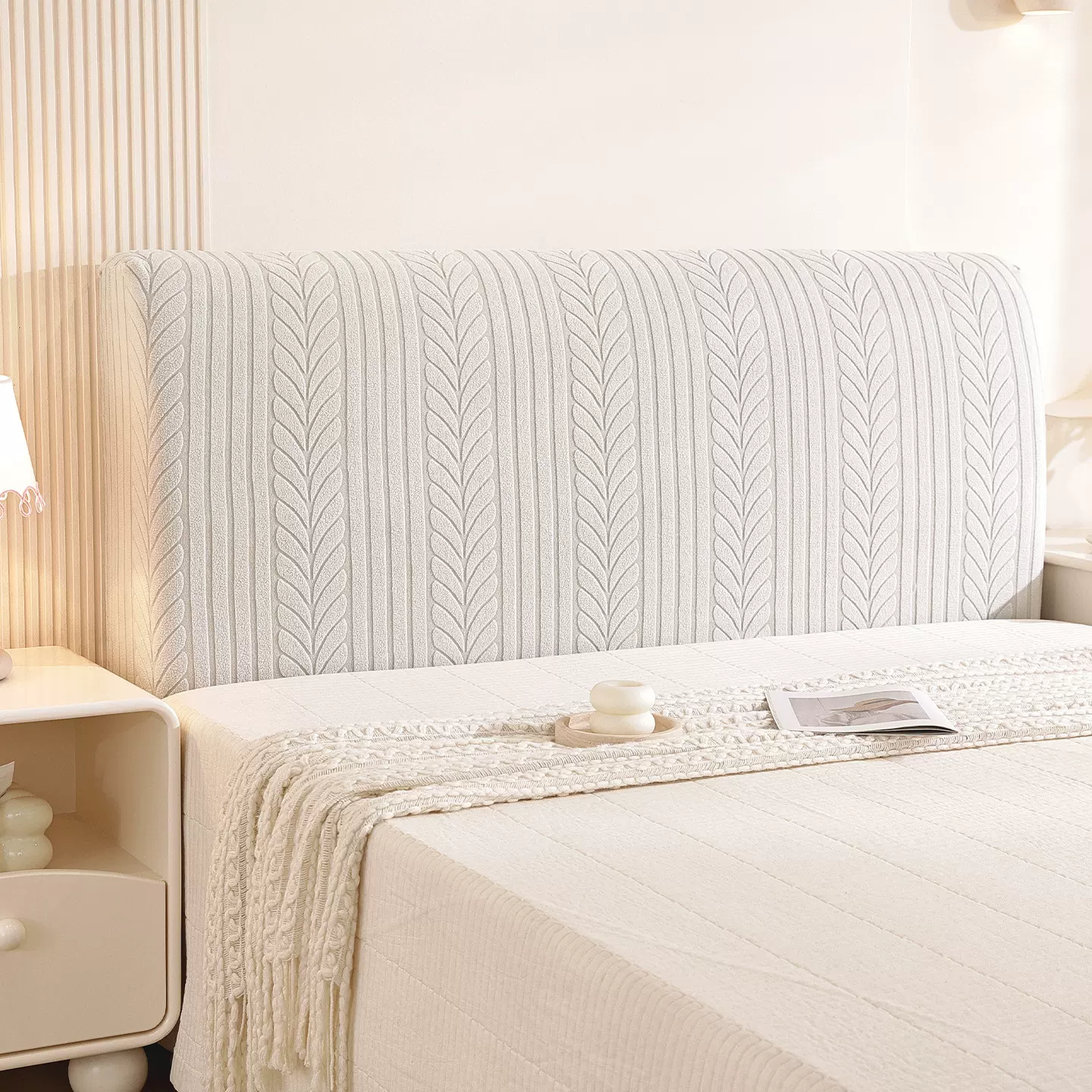 全包床头套罩保护套罩2026新款防尘罩木床靠背罩套四季通用床头罩