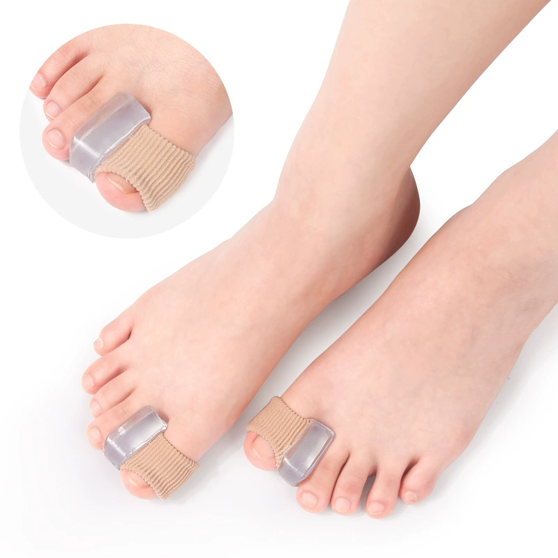 Сепаратор пальцев с одним отверстием, вальгус большого пальца, перекрывающийся сепаратор пальцев с большой костью стопы, мужской и женский волокнистый ортез.