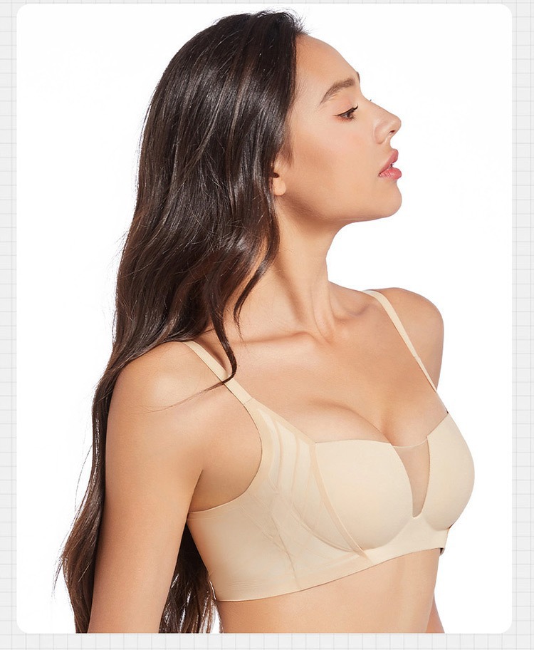 3D Velvet Ultra-Thin Jelly Bra Image