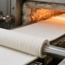 供应铝型材厂时效炉高温传送毛毡带耐高温芳纶输送带填充材料