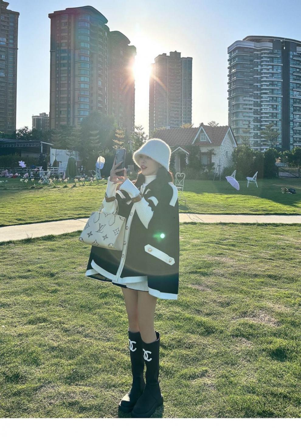 Chanel-inspired coat image 5