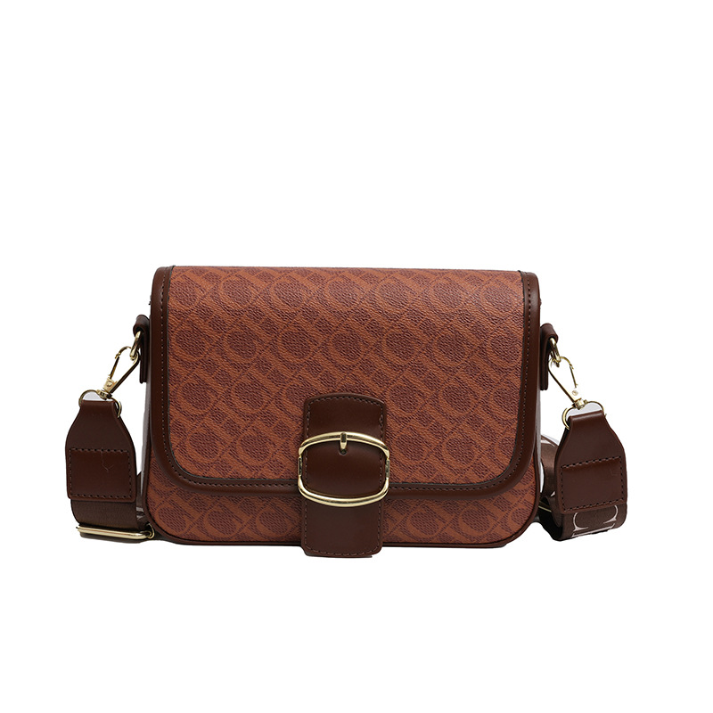 Bolsos transfronterizos para mujer 2024 nuevo estilo retro macaron estilo pequeño bolso cuadrado tendencia moda viajero todo fósforo bolso de mensajero