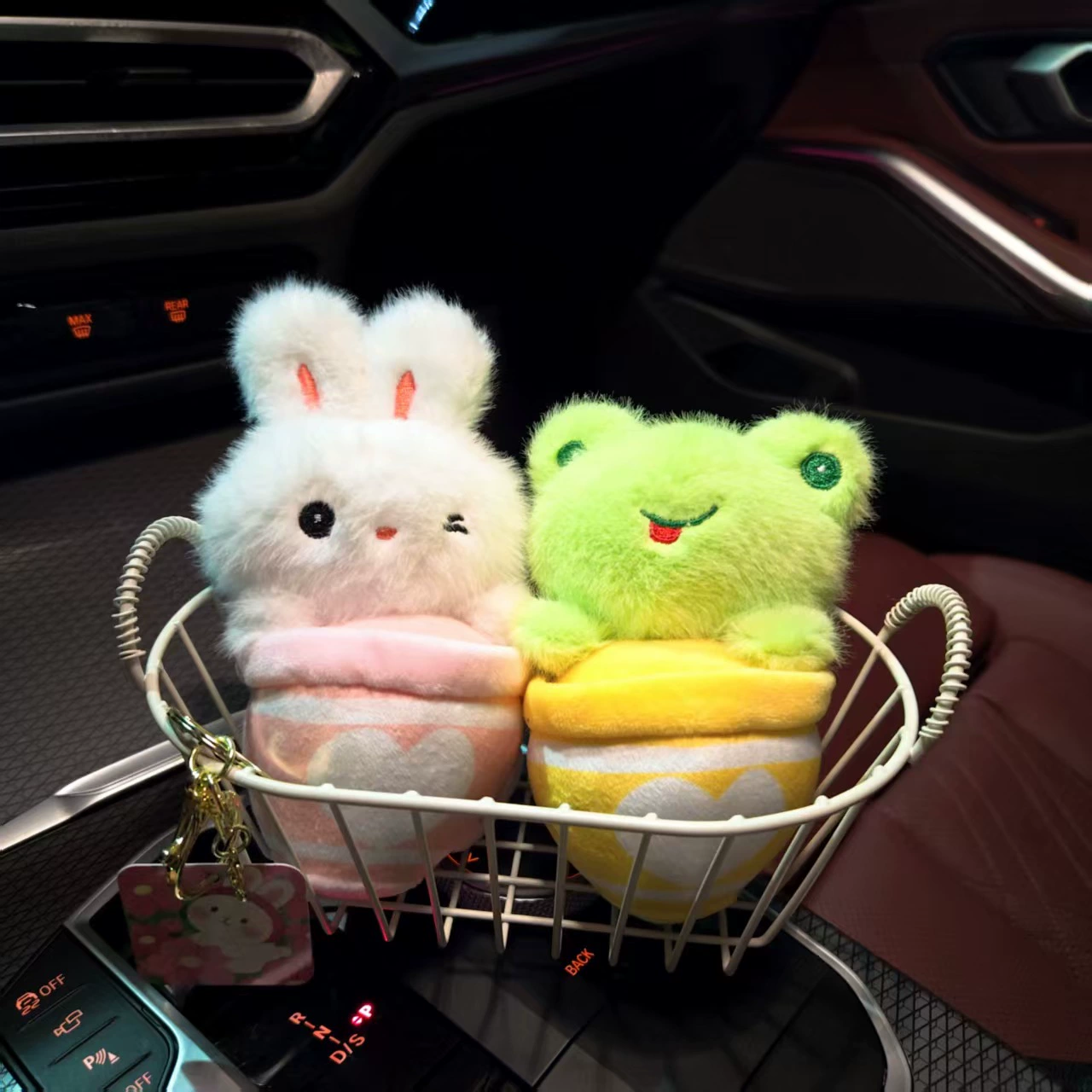 Милая чашка чая, подвеска с красной пандой, плюшевая игрушка, кукла, сумка с кроликом, подвеска, брелок, тряпичная кукла, кукла