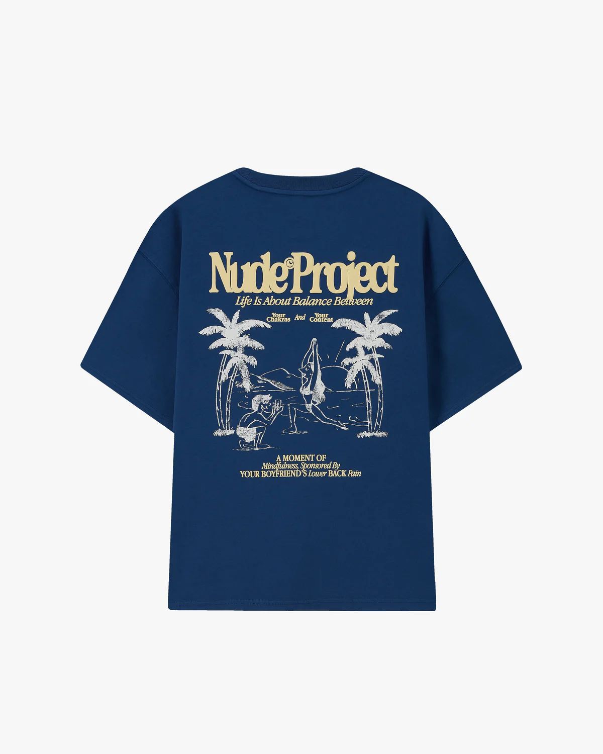 Nude Project Chakras T-shirt Navy