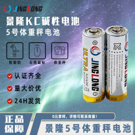 韩国KC认证1.5V碱性5号体重秤专用五号电池源头厂家直供跨境批发