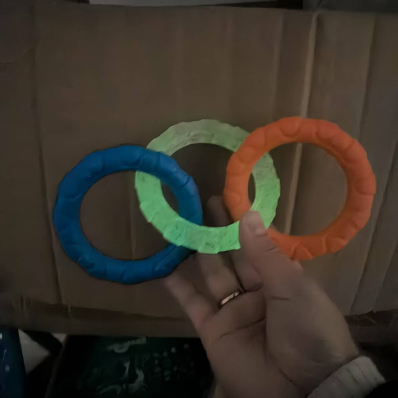 Juguetes para perros, mascotas resistentes a la mordida, dientes molares, anillo de tracción, juguetes para mascotas al por mayor, perros pequeños y medianos no pueden morder malos anillos de tracción.