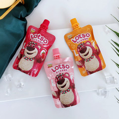 Disney Strawberry Bear Suckers Peach Flavor Jelly Children's Day Leisure Snack Birthday Gift Matching