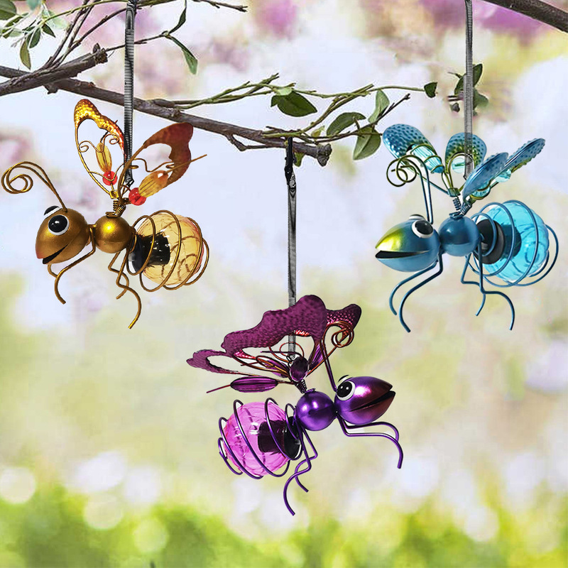 Creative Simulated Insect Wrought Iron Ornaments Plastic Painted Crafts Ornaments Long Wings Ant Home Decoration Pendant Creative Simulated Insect Wrought Iron Ornaments Plastic Painted Crafts Ornaments Long Wings Ant Home Decoration Pendant