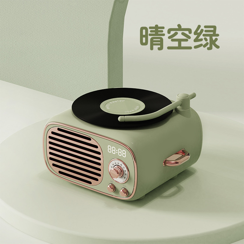 彡拾复古风蓝牙K歌音响送给女朋友女孩闺蜜的小众高级感创意礼品|undefined