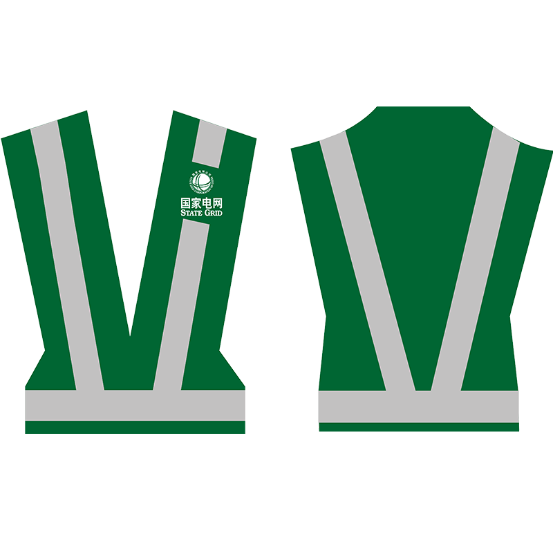 chaleco reflectante electricidad chaleco rojo jefe de trabajo de construcción de tráfico contra incendios guardia de seguridad de algodón