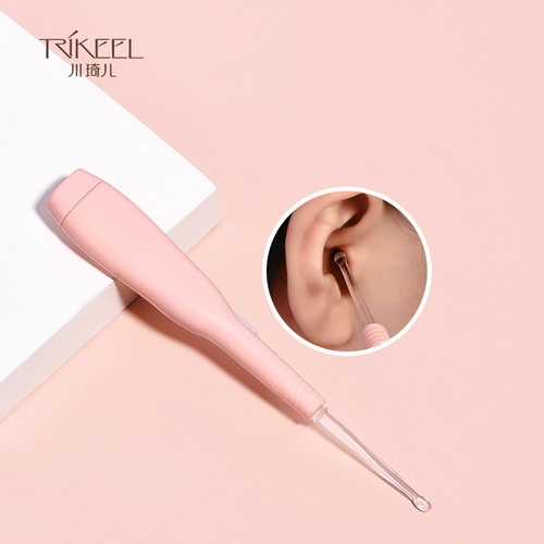Chuanqi'er luminous ear picking baby ear picking artifact children's ear spoon picking ear wax tweezers with light safety and visibility