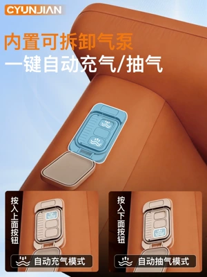 Vehicle-mounted inflatable bed, Automatic inflatable bed for car