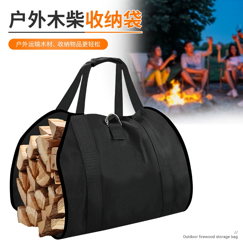 Открытый Дров Сумка Amazon Горячая продажа Портативная прочная лесозаготовительная сумка Многофункциональная сумка для хранения дров