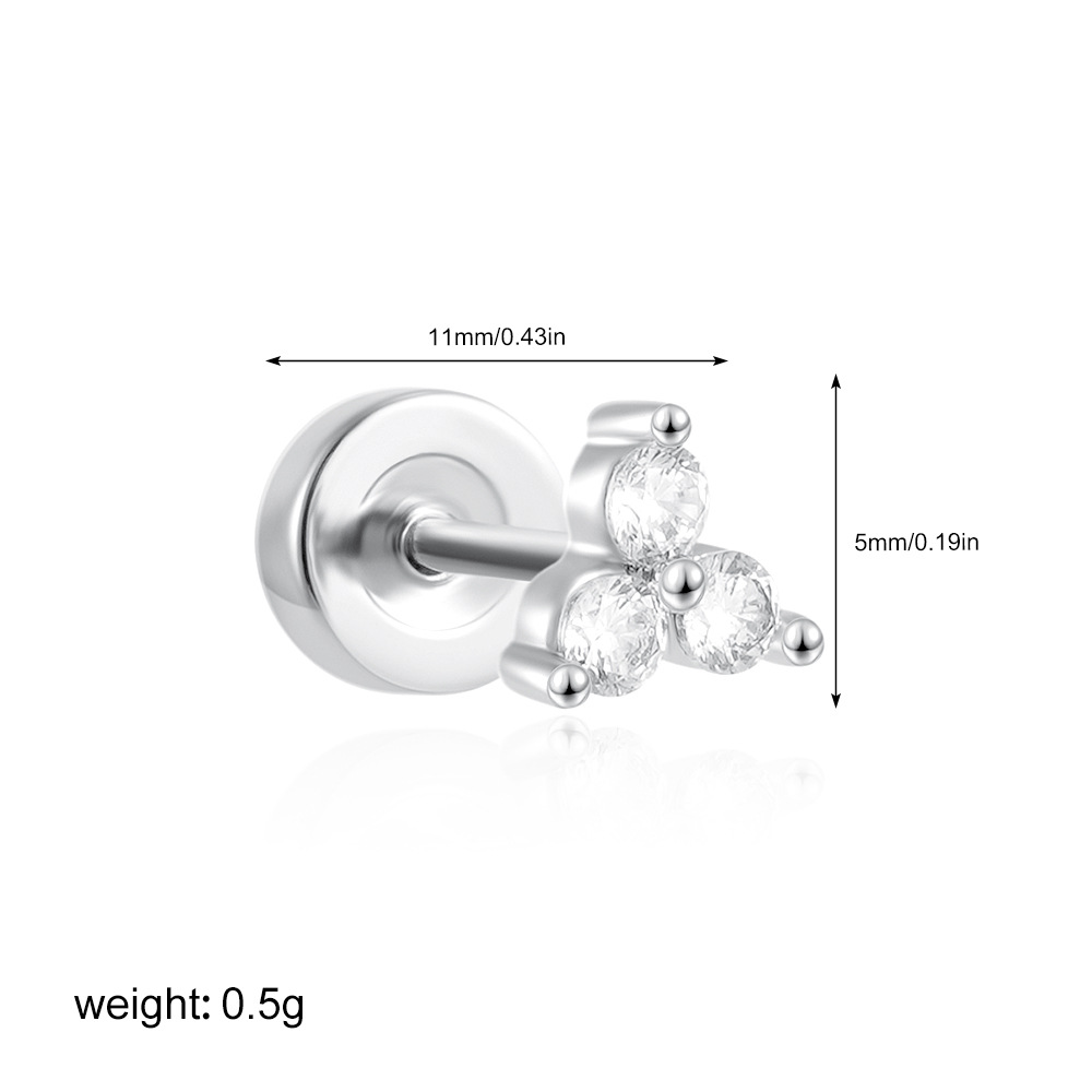 2g Weight 201 Stainless Steel Ear Needle Material Ear Studs Classification 1 Piece Quantity Casual, Daily Occasion Copper Material Star, Moon, Heart Shape Pattern All Seasons Season Women's Gender Plating Design Elegant, Simple Style Style 1 Piece Elegant Simple Style Star Moon Heart Shape Plating Copper Ear Studs 17