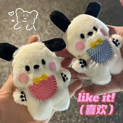 パチャドッグ漫画ぬいぐるみ子犬かわいい人形 DIY アクセサリー装飾キーホルダー綿入りアクセサリー卸売