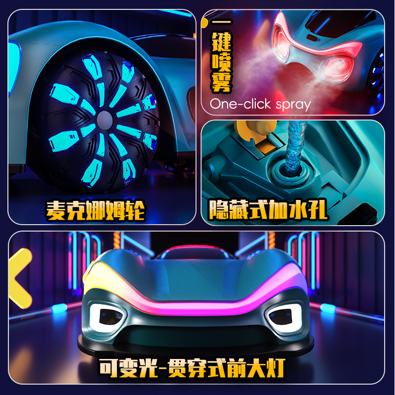 Juguetes de control remoto de inducción de gestos para niños nueva energía recargable coche 4WD futuro concepto de coche de carreras regalos para niños