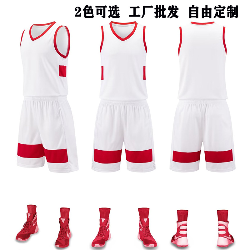 Speed basket basketball uniform printed men's suit quick-drying competition training uniform american jersey running women's sports uniform