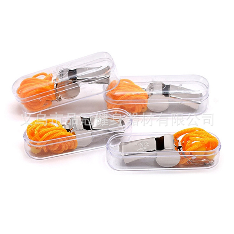 Silbato de metal de acero inoxidable Thunder – para exterior, baloncesto, fútbol, voleibol, árbitro, alto decibelio