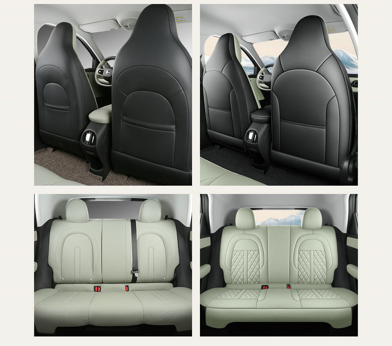 Factory Direct Sales, Can Be Shipped on Behalf of the Customer, Special Car Seat Covers for Chery Qq3Ev, Perforated Leather, Wear-Resistant, Full Coverage