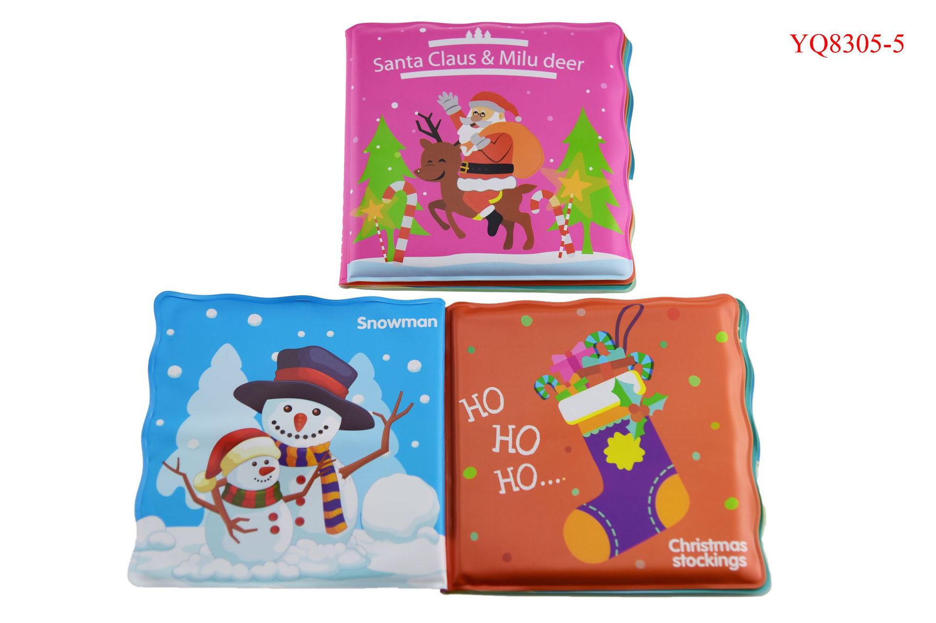 儿童宝宝沐浴洗澡书玩具 EVA浴室书内含BB叫淋浴科教认知浴室玩具