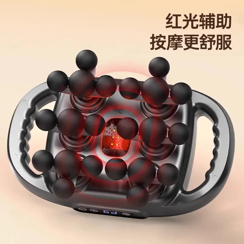 筋膜銃22頭腰背中全身筋肉高周波振動多機能家庭用マッサージ器多頭首膜銃|undefined