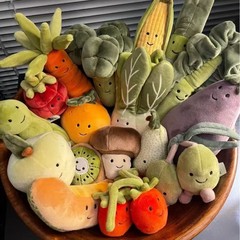 英国の楽しい野菜人形かわいい人形バッグぬいぐるみ人形ギフト - 野菜シリーズ