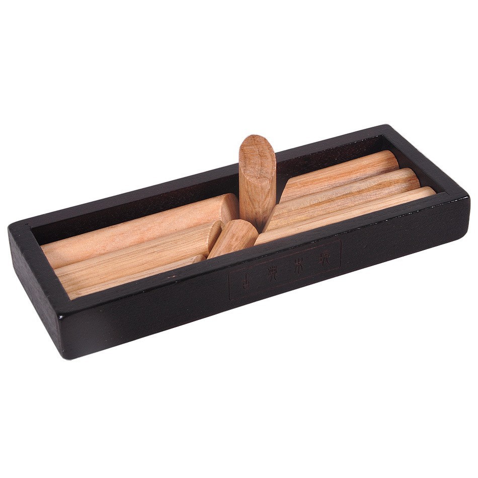 [Eight Immortals Crossing the sea] educational decompression fun puzzle puzzle wooden toy intelligence game Enlightenment toy