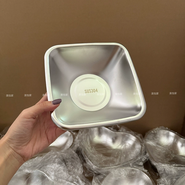 304 steel square plate [750ml]